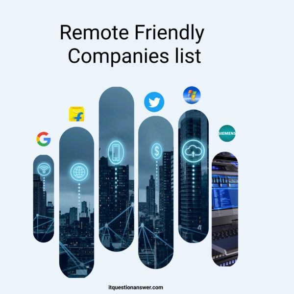 Top Best Remote Friendly Companies list